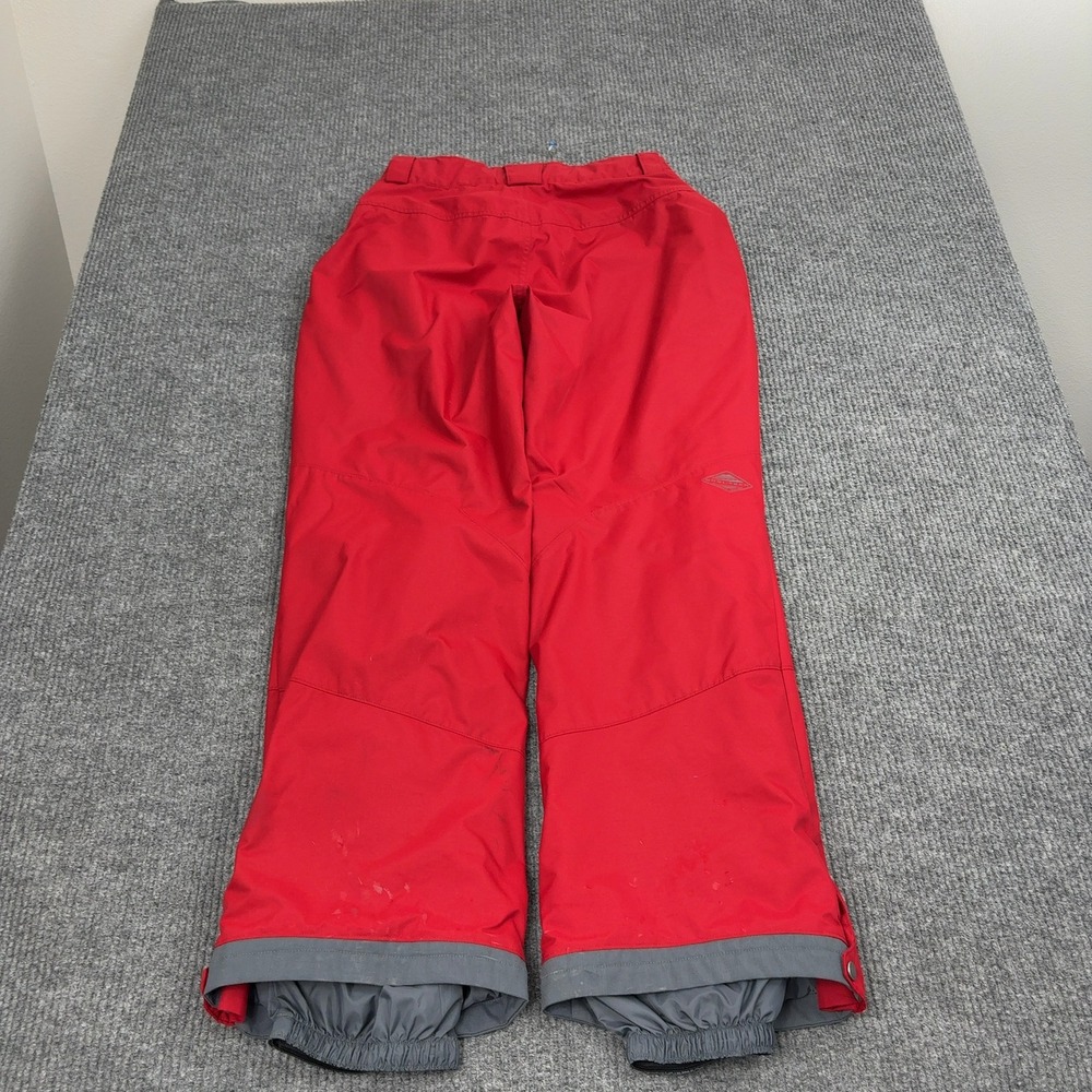 Columbia Snow Pants Mens L Red Omni-Tech Waterproof Insulated Ski Snowboard - Picture 5 of 10